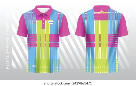abstract soft and girly background and pattern for polo sport shirt sublimation jersey template
