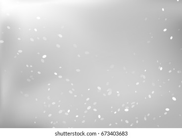 Abstract soft glitters on blurred gray background