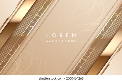 Abstract soft gold luxury background