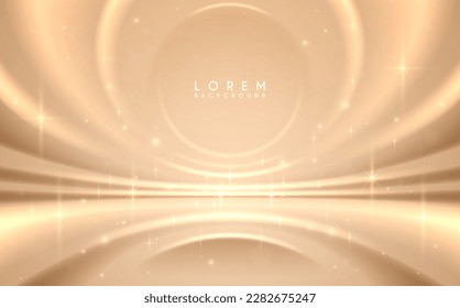 Resumen fondo de efecto de luz dorada suave