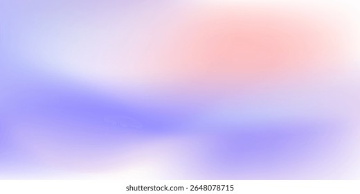 Abstract soft gradient background design. Contemporary art walllpaper with brigh neon blending colors. Retro futuristic style art modern