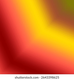 An abstract, soft gradient background where warm red, yellow, and green hues blend smoothly in a layered, radial pattern, creating a luminous and vibrant atmosphere.