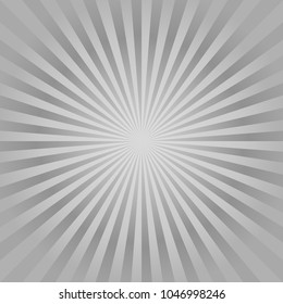 Abstract soft Gray rays background. Vector EPS 10 cmyk