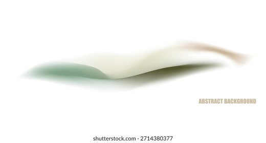 Abstractas de suaves matices verdes. Hay formas de onda o flujos que están conectados entre sí, creando una impresión dinámica y armoniosa. se siente tranquilo y calmante, perfecto para crear un ambiente pacífico 
