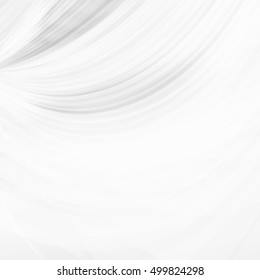 Abstract soft grey and white lines vector background.