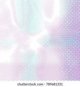 Abstract soft halftone dotted background. Trendy pastel wallpaper. Vector illustration