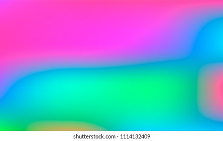 Abstract soft holographic background. 