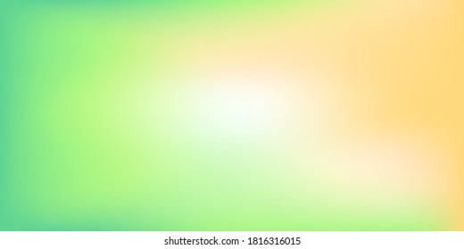 Resumen de la naturaleza suave de la naturaleza verde y naranja degradado textura de fondo color pastel. Perfecto para el cartel y fondo de diseño gráfico.
