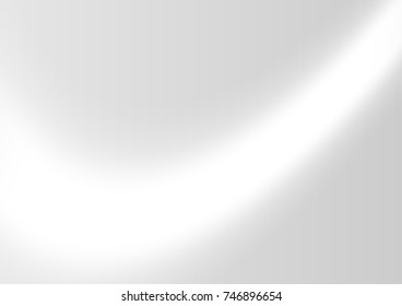 Abstract soft light on gray gradient background . Vector illustration