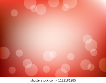 abstract soft light red colorful bokeh defocused background.dotted beautiful vector