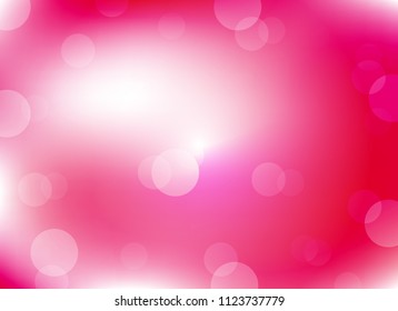 abstract soft light red colorful bokeh defocused background.dotted beautiful vector