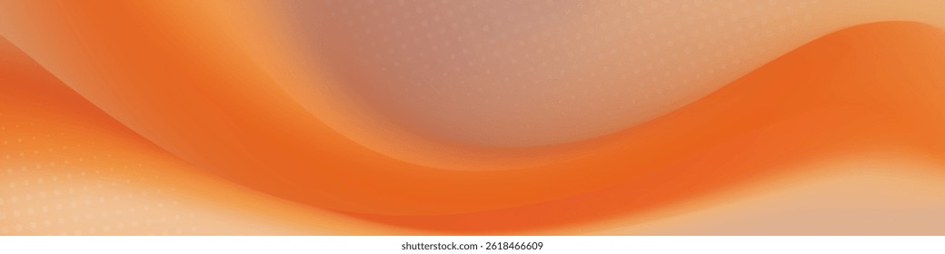 Abstractas fondo naranja suave que fluye