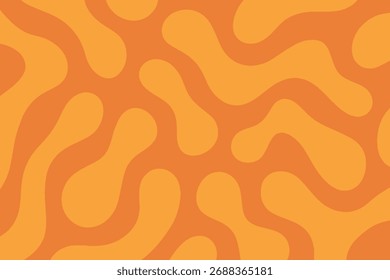 abstract soft orange liquid background
