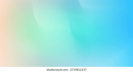 Abstrakter, weicher, pastellfarbener Meshverlauf-Hintergrund. Modernes Trenddesign in Vektorgrafik