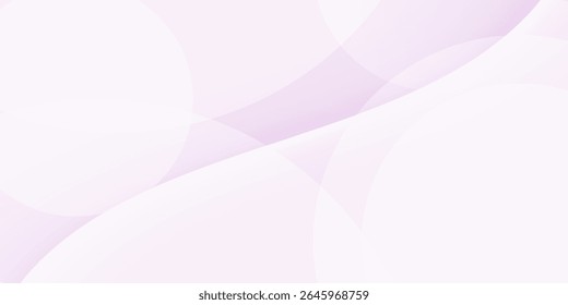 Fondo púrpura pastel suave Abstractas con Formas translúcidas curvas. Diseño elegante y minimalista con Gradientes suaves, ideal para presentaciones digitales modernas, plantillas web, Anuncios