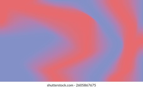 Abstract soft pink and blue gradient with smooth flowing curves