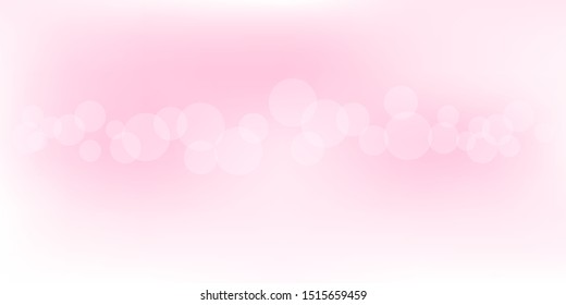 abstract soft pink bokeh for background, pastel pink with bokeh backgrounds banner ad, abstract glowing pink bright shine blurred, defocused bokeh glitter on pink soft for backdrop and wallpaper