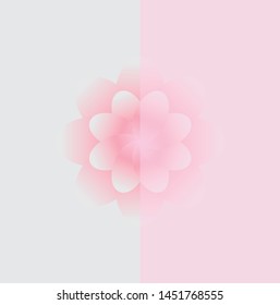 Abstract soft pink flover,blanch agreeable colors,for postcard,card,invitation ,logo 