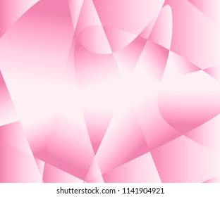 Abstract soft pink gradient background. Vector illustration, EPS10. Can be used as background, backdrop, wallpaper, image montage in graphic design, book cover, flyer, brochure, ads material, web, etc