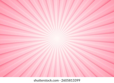 Abstract soft pink rays background