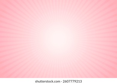 Abstract soft pink rays background