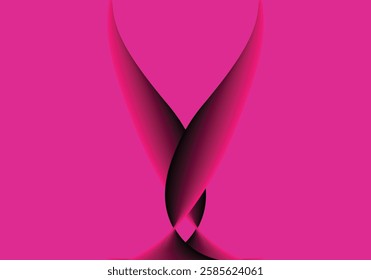Abstract with soft pink vibe background for wallpaper for pc ,laptop or smartphone