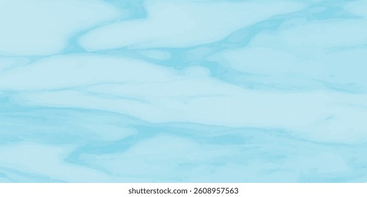 Abstract Soft Sky Watercolor with White Paper Blending, Depicting a Peaceful, Atmospheric Mood Through Subtle Textures and Gently Flowing Strokes

