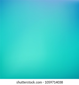 Abstract Soft Teal Background Blurred Gradient Stock Vector (Royalty ...