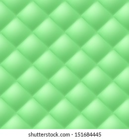 Abstract soft textured background with squares in green. Close-up view. 