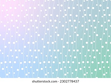 Abstract soft wallpaper dot pattern line circle dynamic background. vector illustration.