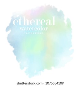 abstract soft watercolor background