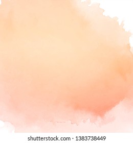 Abstract soft watercolor background vector