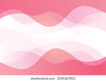 Abstract soft wave background in pastel colors. Liquid dynamic shapes design modern template. Vector illustration