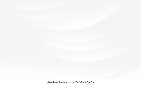 abstract soft white wavy texture background 
