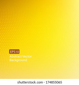Fondo de diseño octogonal plegado amarillo pálido abstracto EPS10 