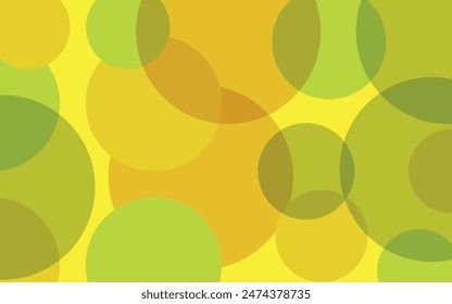 Abstract soft yellow and green spheres background. great for themes and other design parts.