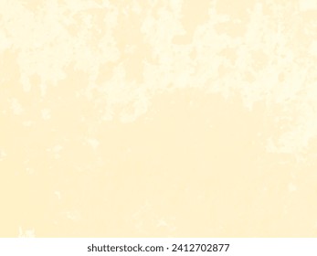 Abstract soft yellow grunge texture background design vector