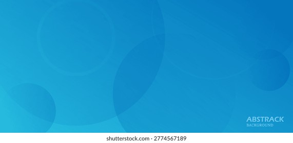 Abstract softcolor circles gradient background template wallpaper, blue smooth gradient with large transparent circular layers, clean minimal modern style