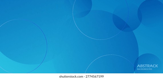 Abstract softcolor circles gradient background template wallpaper, vibrant blue gradient with soft circular motion effect, modern wallpaper design