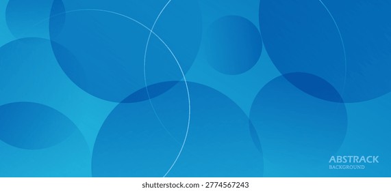 Abstract softcolor circles gradient background template wallpaper, light blue radial gradient, overlapping soft circle shapes, elegant smooth design
