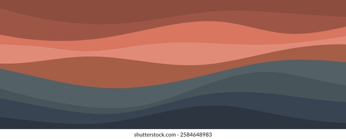 Abstract soil and rock layers