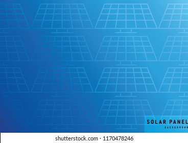 abstract solar panel  background,vector illustration