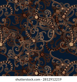 
abstract solid ethnic batik modern textile vector design, arrangement with big all-over seamless  pattern with red and cream
tone color illustration, digital image printing factory