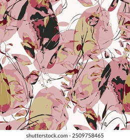 Abstract solid modern textile vector design, all over seamless pattern with tone colour illustration digital image printing factory
