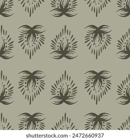 abstract a solid multicolor small and big flower mixed vector pattern arrangement with medium color, all over vector design with white background illustration digital