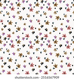 abstract a solid small cartoon tiger skin pattern with black flower, all over vector design with bright background illustration digital image for wrapping paper or textile printing clothes factory
