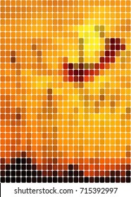 abstract soul background in the fire / background of the soul in the fire