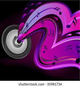 abstract sound background