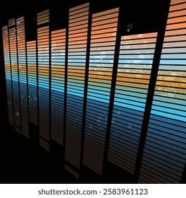 abstract sound volume pattern concept design background 