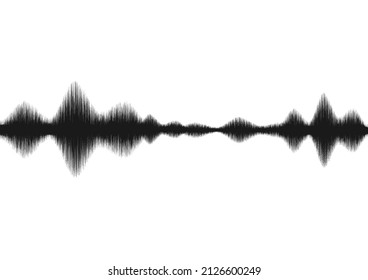 Abstract sound wave background spectrum.